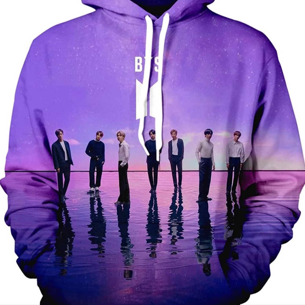 BTS KPOP Printed Hoodie